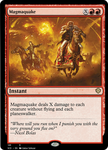 Magmaquake [Starter Commander Decks] - The Mythic Store | 24h Order Processing