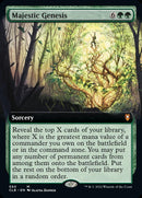 Majestic Genesis (Extended Art) [Commander Legends: Battle for Baldur's Gate] - The Mythic Store | 24h Order Processing