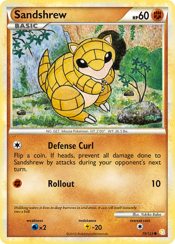Sandshrew (79/123) [HeartGold & SoulSilver: Base Set] - The Mythic Store | 24h Order Processing