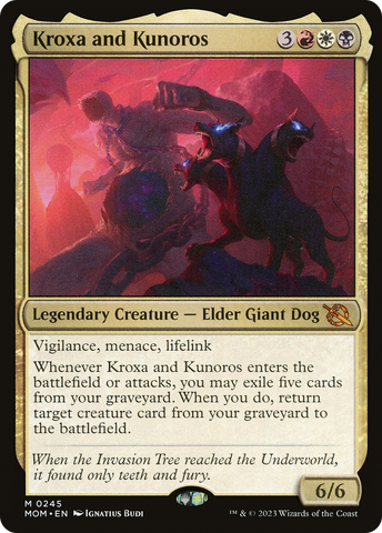 Kroxa and Kunoros [March of the Machine] - The Mythic Store | 24h Order Processing