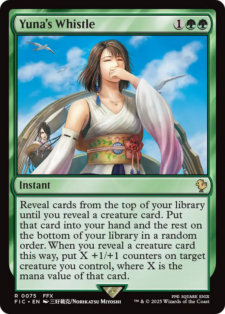 Yuna's Whistle [FINAL FANTASY Commander] - The Mythic Store | 24h Order Processing