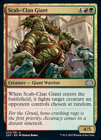 Scab-Clan Giant [Double Masters 2022] - The Mythic Store | 24h Order Processing