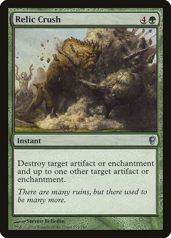 Relic Crush [Conspiracy] - The Mythic Store | 24h Order Processing