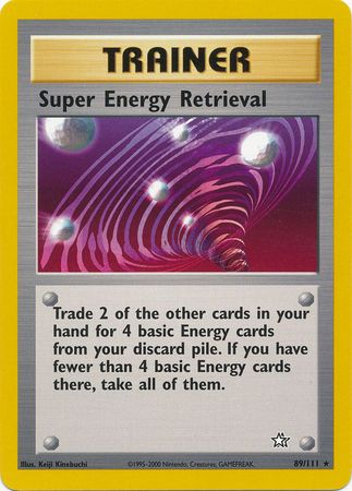 Super Energy Retrieval (89/111) [Neo Genesis Unlimited] - The Mythic Store | 24h Order Processing