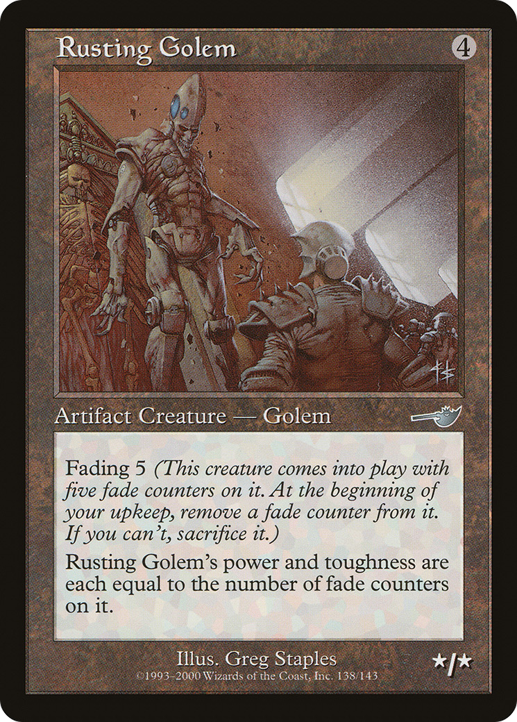 Rusting Golem [Nemesis] - The Mythic Store | 24h Order Processing