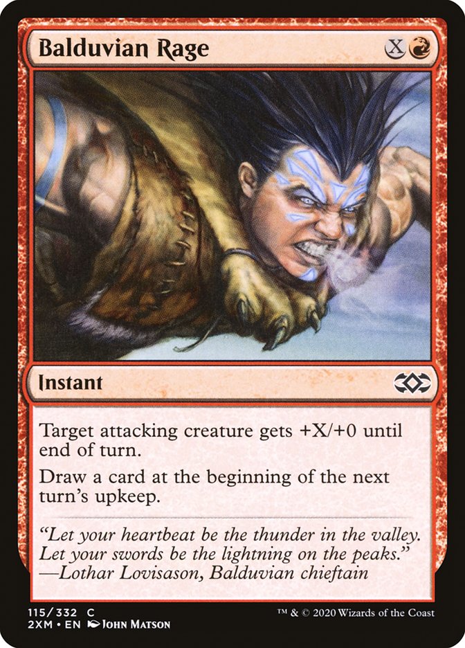 Balduvian Rage [Double Masters] - The Mythic Store | 24h Order Processing