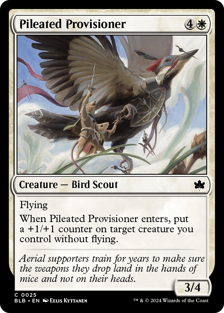 Pileated Provisioner [Bloomburrow] - The Mythic Store | 24h Order Processing