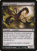 Giant Scorpion [Zendikar] - The Mythic Store | 24h Order Processing