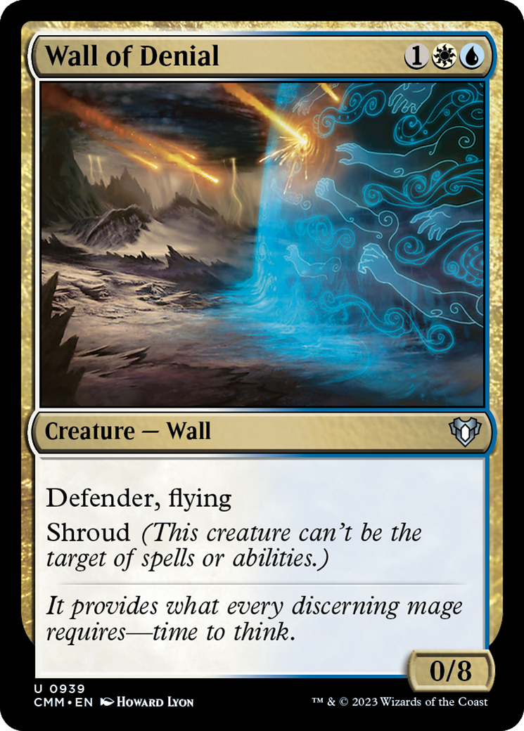 Wall of Denial [Commander Masters] - The Mythic Store | 24h Order Processing