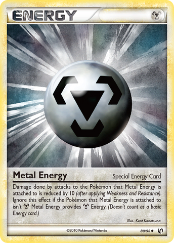 Metal Energy (80/90) [HeartGold & SoulSilver: Undaunted] - The Mythic Store | 24h Order Processing
