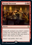 Disrupt Decorum [Dungeons & Dragons: Adventures in the Forgotten Realms Commander] - The Mythic Store | 24h Order Processing