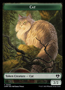Treasure // Cat (0030) Double-Sided Token [Commander Masters Tokens] - The Mythic Store | 24h Order Processing