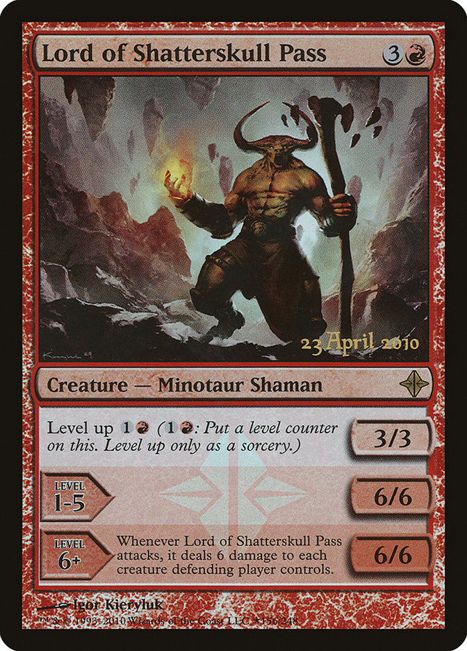 Lord of Shatterskull Pass [Rise of the Eldrazi Prerelease Promos] - The Mythic Store | 24h Order Processing
