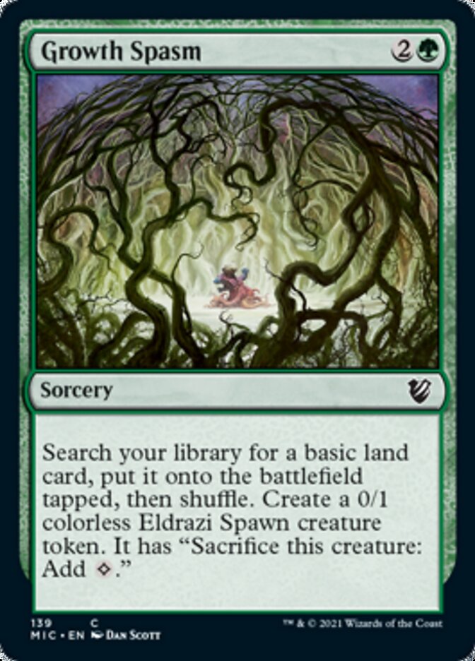 Growth Spasm [Innistrad: Midnight Hunt Commander] - The Mythic Store | 24h Order Processing