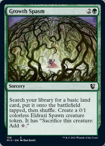 Growth Spasm [Innistrad: Midnight Hunt Commander] - The Mythic Store | 24h Order Processing
