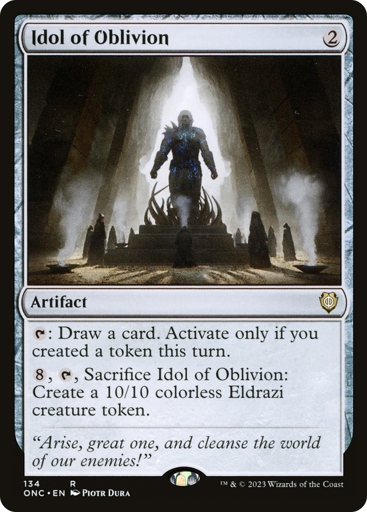 Idol of Oblivion [Phyrexia: All Will Be One Commander] - The Mythic Store | 24h Order Processing