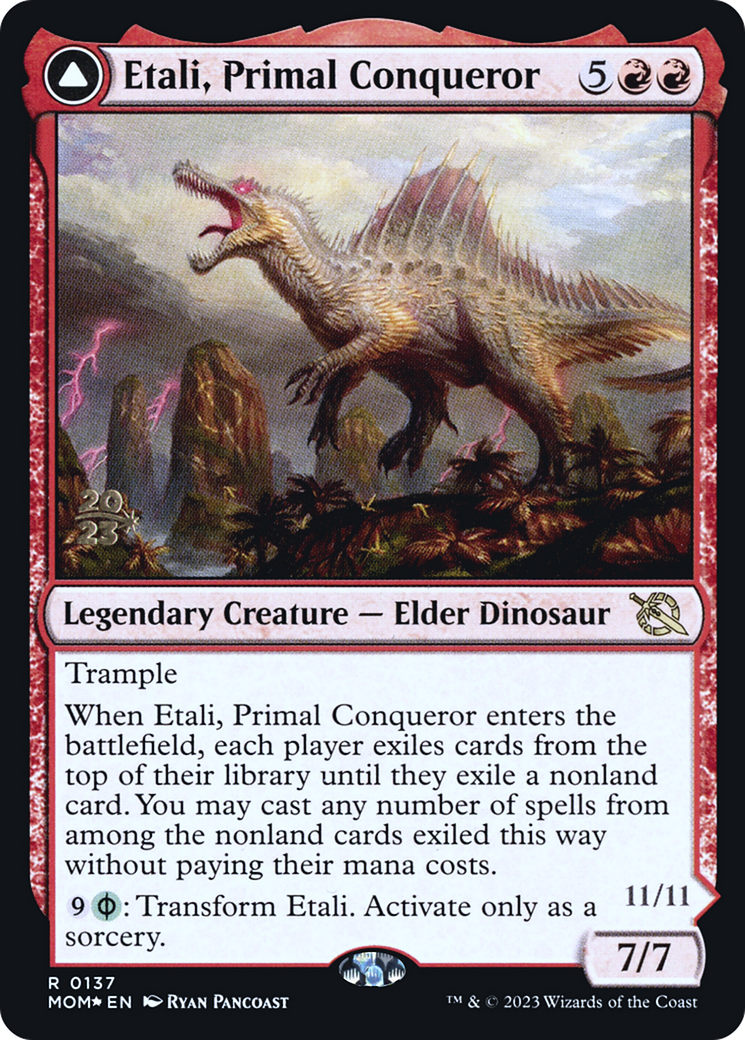 Etali, Primal Conqueror // Etali, Primal Sickness [March of the Machine Prerelease Promos] - The Mythic Store | 24h Order Processing
