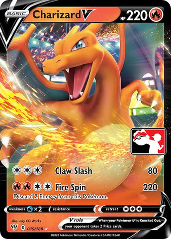 Charizard V (019/189) [Prize Pack Series One] - The Mythic Store | 24h Order Processing