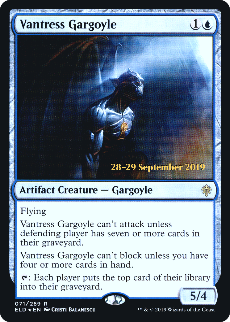 Vantress Gargoyle [Throne of Eldraine Prerelease Promos] - The Mythic Store | 24h Order Processing