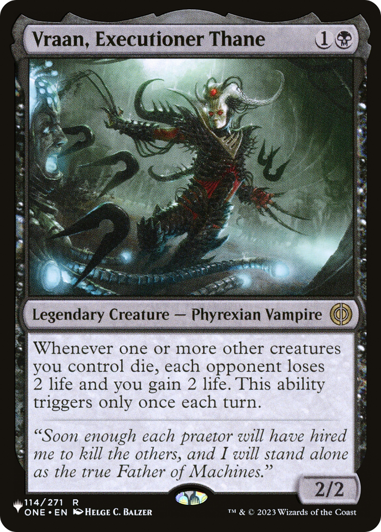 Vraan, Executioner Thane [The List] - The Mythic Store | 24h Order Processing