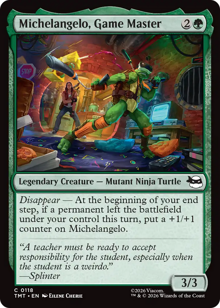 Michelangelo, Game Master [Teenage Mutant Ninja Turtles] - The Mythic Store | 24h Order Processing