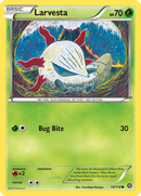 Larvesta (14/114) [XY: Steam Siege] - The Mythic Store | 24h Order Processing