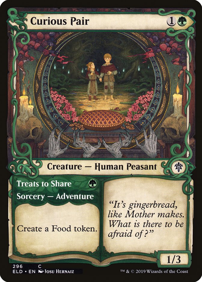 Curious Pair // Treats to Share (Showcase) [Throne of Eldraine] - The Mythic Store | 24h Order Processing