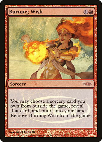 Burning Wish [Judge Gift Cards 2009] - The Mythic Store | 24h Order Processing