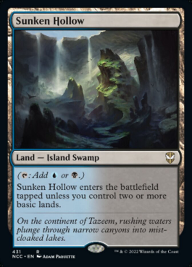 Sunken Hollow [Streets of New Capenna Commander] - The Mythic Store | 24h Order Processing