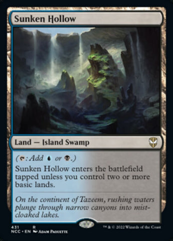 Sunken Hollow [Streets of New Capenna Commander] - The Mythic Store | 24h Order Processing