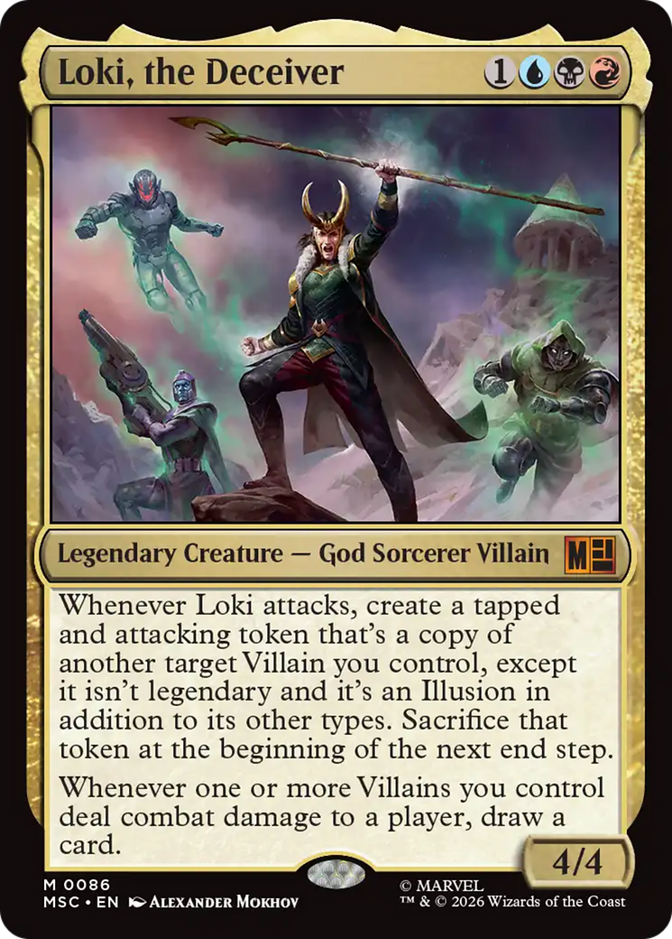 Loki, the Deceiver [Marvel Super Heroes Commander] - The Mythic Store | 24h Order Processing