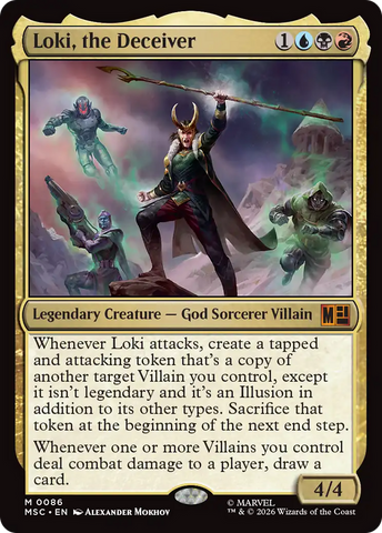 Loki, the Deceiver [Marvel Super Heroes Commander] - The Mythic Store | 24h Order Processing