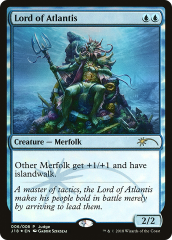 Lord of Atlantis [Judge Gift Cards 2018] - The Mythic Store | 24h Order Processing