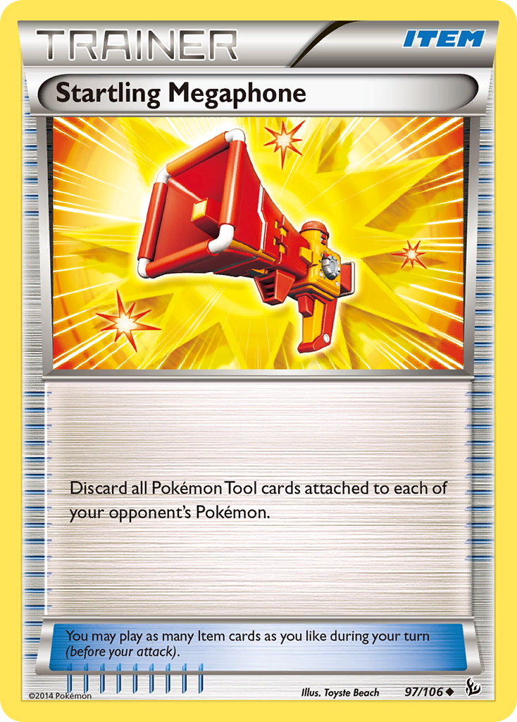 Startling Megaphone (97/106) [XY: Flashfire] - The Mythic Store | 24h Order Processing