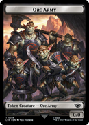 Orc Army (0018) // Food (0023) Double-Sided Token (Surge Foil) [The Lord of the Rings: Tales of Middle-Earth Tokens] - The Mythic Store | 24h Order Processing