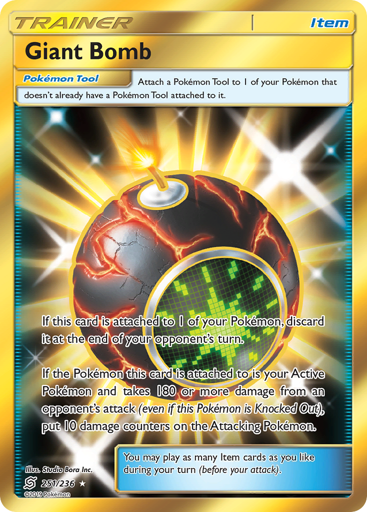 Giant Bomb (251/236) [Sun & Moon: Unified Minds] - The Mythic Store | 24h Order Processing