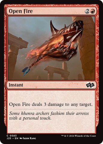 Open Fire [Foundations Jumpstart] - The Mythic Store | 24h Order Processing