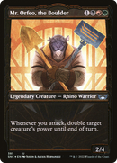 Mr. Orfeo, the Boulder (Showcase Golden Age Gilded Foil) [Streets of New Capenna] - The Mythic Store | 24h Order Processing