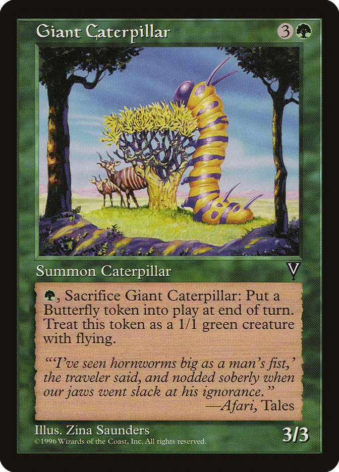 Giant Caterpillar [Visions] - The Mythic Store | 24h Order Processing