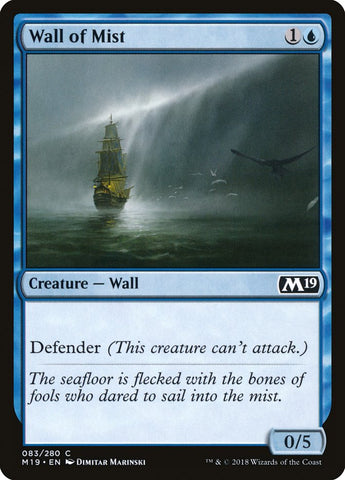 Wall of Mist [Core Set 2019] - The Mythic Store | 24h Order Processing