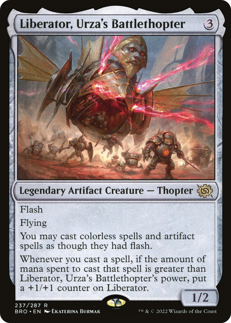Liberator, Urza's Battlethopter [The Brothers' War] - The Mythic Store | 24h Order Processing