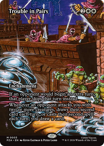 Trouble in Pairs (Borderless) [Teenage Mutant Ninja Turtles Eternal-Legal] - The Mythic Store | 24h Order Processing