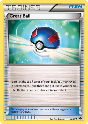 Great Ball (93/98) [Black & White: Emerging Powers] - The Mythic Store | 24h Order Processing