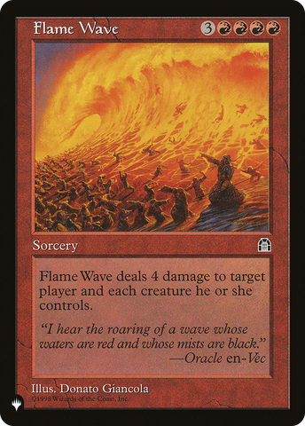 Flame Wave [The List] - The Mythic Store | 24h Order Processing