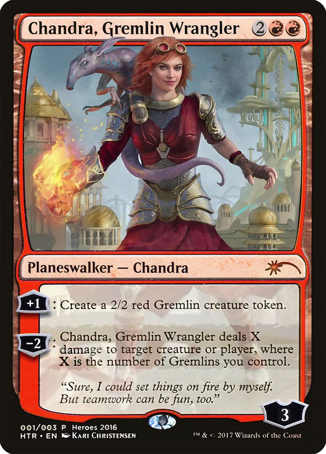 Chandra, Gremlin Wrangler [Heroes of the Realm] - The Mythic Store | 24h Order Processing