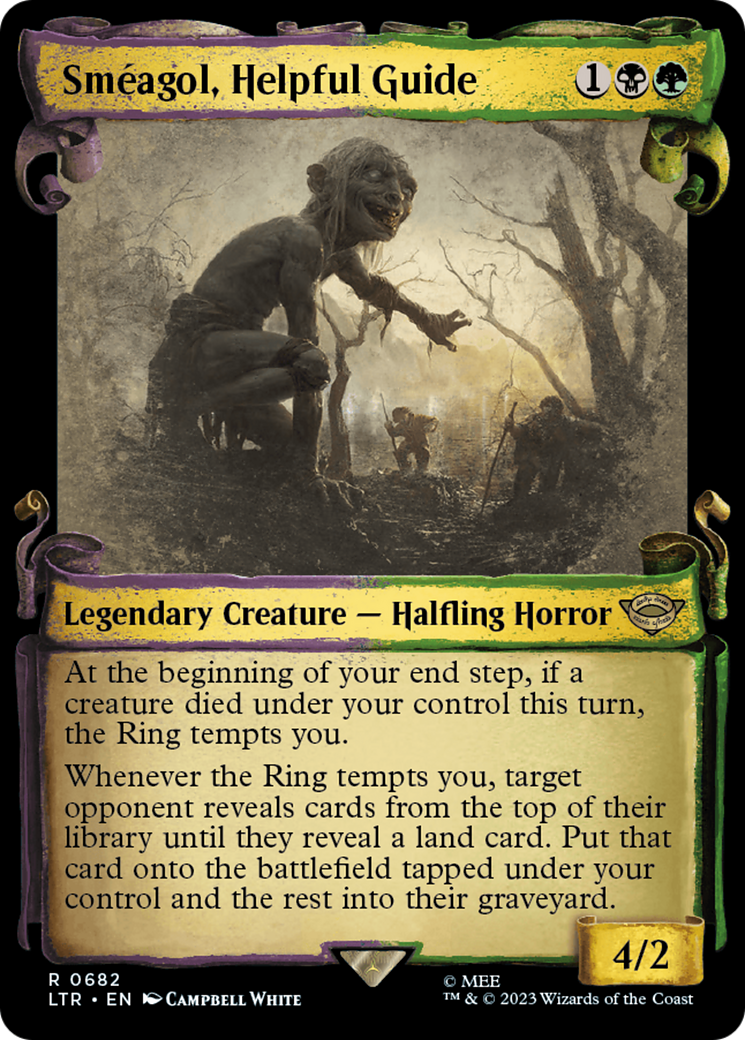 Smeagol, Helpful Guide [The Lord of the Rings: Tales of Middle-Earth Showcase Scrolls] - The Mythic Store | 24h Order Processing