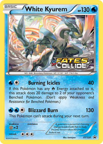 White Kyurem (XY128) [XY: Black Star Promos] - The Mythic Store | 24h Order Processing