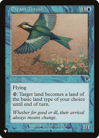 Dream Thrush [The List] - The Mythic Store | 24h Order Processing