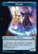 Ogre Warrior // Wizard Double-Sided Token [Streets of New Capenna Tokens] - The Mythic Store | 24h Order Processing