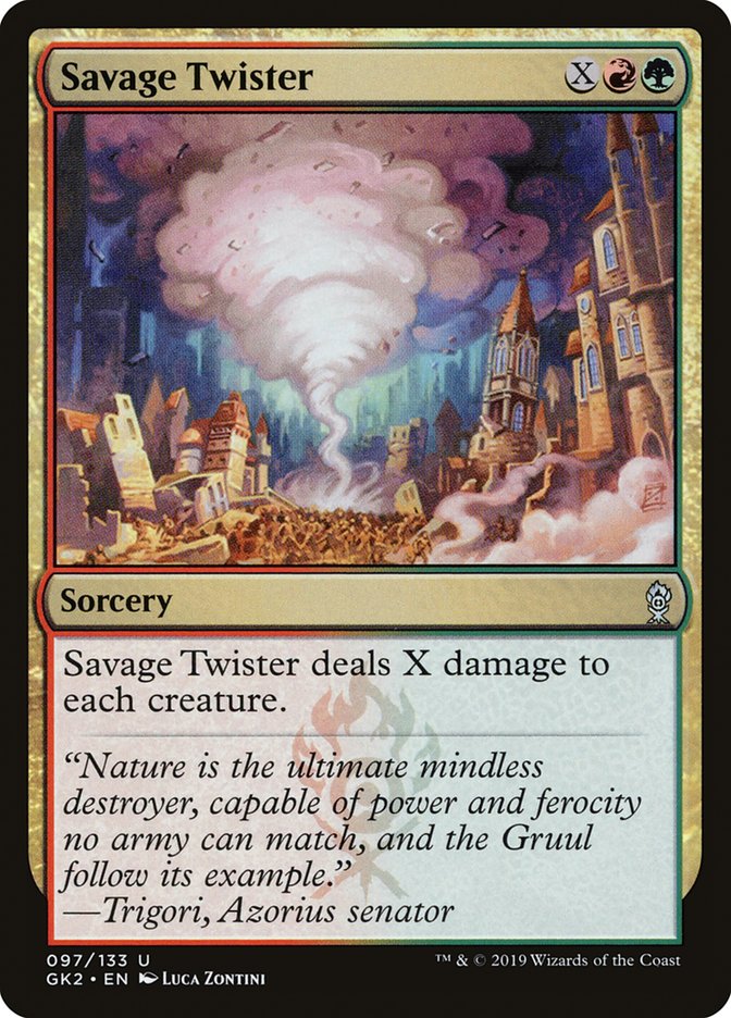 Savage Twister [Ravnica Allegiance Guild Kit] - The Mythic Store | 24h Order Processing